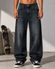 sanedi Men Baggy Fit High Rise Light Green Jeans - Image 8