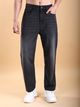 HIGHLANDER Men Loose Fit Mid Rise Black Jeans - Image 8
