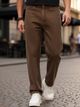 Urbano Fashion Men Loose Fit Mid Rise Brown Jeans - Image 8