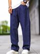 ZAYSH Men Loose Fit Mid Rise Light Blue Jeans - Image 8