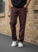 FashionInfinity Men Wide Leg Mid Rise Blue Jeans - Image 7