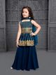 Tulsi Creation Girls Festive Angarkha and Sharara Set - Image 7