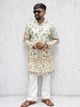 SANJU FASHION Floral Print Cotton Blend Straight Kurta - Image 7