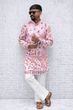 SANJU FASHION Floral Print Cotton Blend Straight Kurta - Image 8