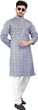 DHASU TRENDZ Printed Cotton Blend Straight Kurta for Men (Multicolor) - Image 7