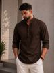 VELLOSTA Printed Cotton Blend A-line Kurta for Men - Image 8