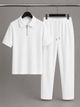 WOXELL Men Night Suit Black Striped - Image 7