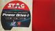 Stag iconic Power Drive Plus 1.8 mm Table Tennis Rubber Red - Image 4