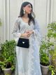 Royal Export Women Silk Blend Kurta Pant Dupatta Set - Image 8