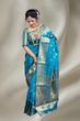 Fashion Laxmi ree hS Woven Banarasi Pure Silk Saree (Pack of 2, Dark - Image 8