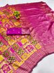 WILLMAKE Banarasi Art Silk Floral Saree - Image 7