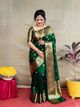 Mishowglitter Pink Silk Saree - Image 7