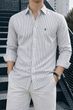 spela Men Regular Fit Striped Spread Collar Casual Shirt - Image 6