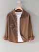 Kesar Collection Men Regular Fit Embroidered Casual Shirt - Image 6