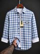 VELLOSTA Men Relaxed Fit Checkered Shirt - Image 8