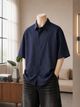 Asta Moda Men Oversized Striped Casual Shirt - Image 5