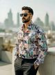 ZONANZA Men Comfort Fit Printed Casual Shirt - Image 8