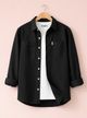 FOXEY Men Regular Fit Slim Collar Shirt - Image 4