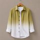 SH FSN Men Regular Fit Dyed/Ombre Spread Collar Party Shirt - Image 7