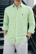 spela Men Regular Fit Striped Spread Collar Casual Shirt - Image 8