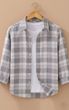SHIRTZONE Men Slim Fit Checkered Spread Collar Shirt - Image 8
