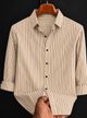 indicare Men Slim Fit Striped Shirt - Image 8