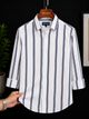 FUBAR Men Slim Fit Striped Shirt - Image 8