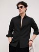 WE KAIKA Men Regular Fit Solid Spread Collar Shirt - Image 7