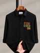 STR CREATION Men Regular Fit Striped Shirt - Image 8