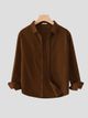 TorontoCN Men Regular Fit Solid Spread Collar Shirt - Image 6