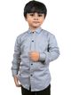 SKY PEARL Boys Regular Fit Solid Spread Collar Shirt - Image 8