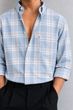 FOXEY Men Regular Fit Checkered Shirt - Image 7