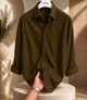 Tirmizi Men Regular Fit Solid Spread Collar Shirt - Image 7