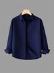 TorontoCN Men Regular Fit Solid Spread Collar Shirt - Image 5