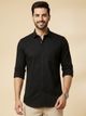 METRONAUT Men Regular Fit Solid Spread Collar Shirt - Image 8