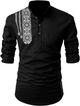 Fashion Marts Embroidered Cotton Blend Straight Kurta for Men - Image 8