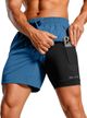 PRAVAHA Men Black Gym Shorts - Image 8