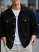 EyeBogler Men Oversized Fit Solid Spread Collar Shirt - Image 8