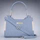 Hercraft Grey Women Quilted Sling Bag with Metal Handle - Image 8