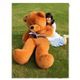 Plushie 4 Foot Cream Teddy Bear - Image 8