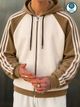 Try This Men Full Sleeve Color Block Hooded Sweatshirt - Image 8
