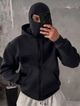 WOMENPRIDE Men Full Sleeve Solid Hooded Sweatshirt - Image 6
