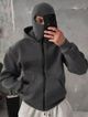 WOMENPRIDE Men Full Sleeve Solid Hooded Sweatshirt - Image 8