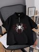 Try This Men Brown Zip Neck T-Shirt - Image 7