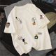 thehabit Men White Cotton T-Shirt - Image 5