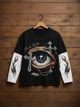 Eddicted Men White Cotton Blend T-Shirt - Image 6