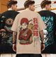 TRIPR Men 3 Pack Black, White Cotton Blend T-Shirts - Image 8