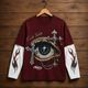 Eddicted Men White Cotton Blend T-Shirt - Image 7