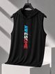 Progo Men Graphic Print Round Neck Polyester Black T-Shirt - Image 7