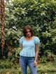 Sahajanand etp Women Light Blue Top - Image 8